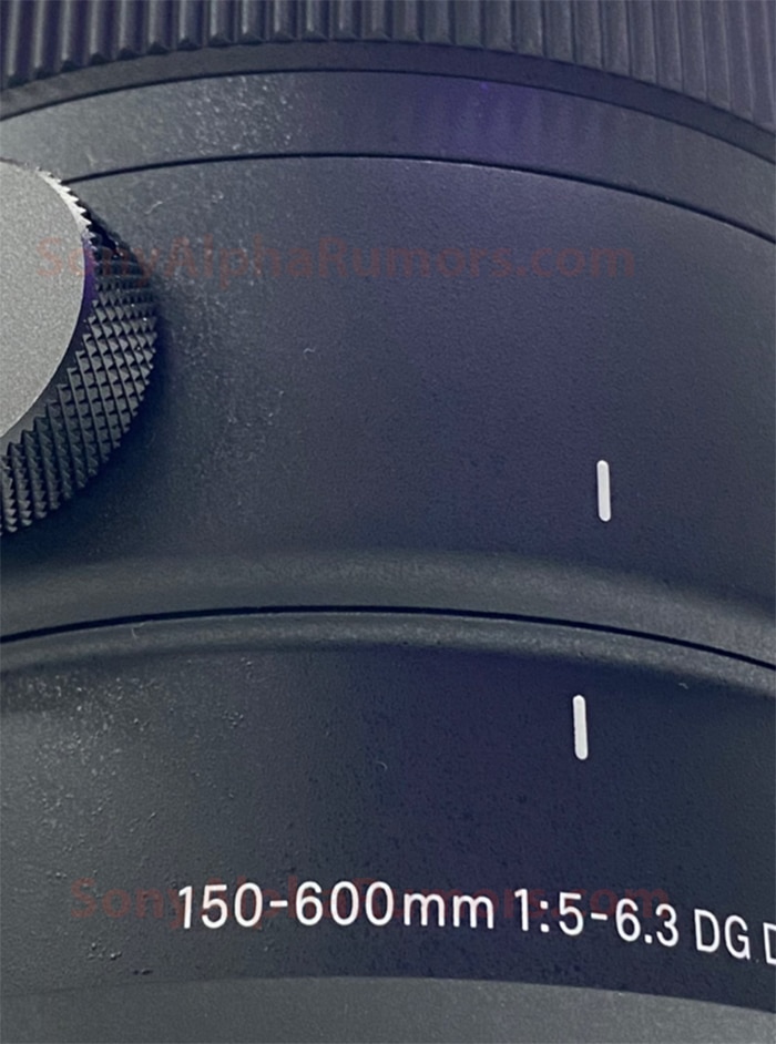 Thông số và hình ảnh của ống kính Sigma 150-600mm Sports cho máy ảnh mirrorless