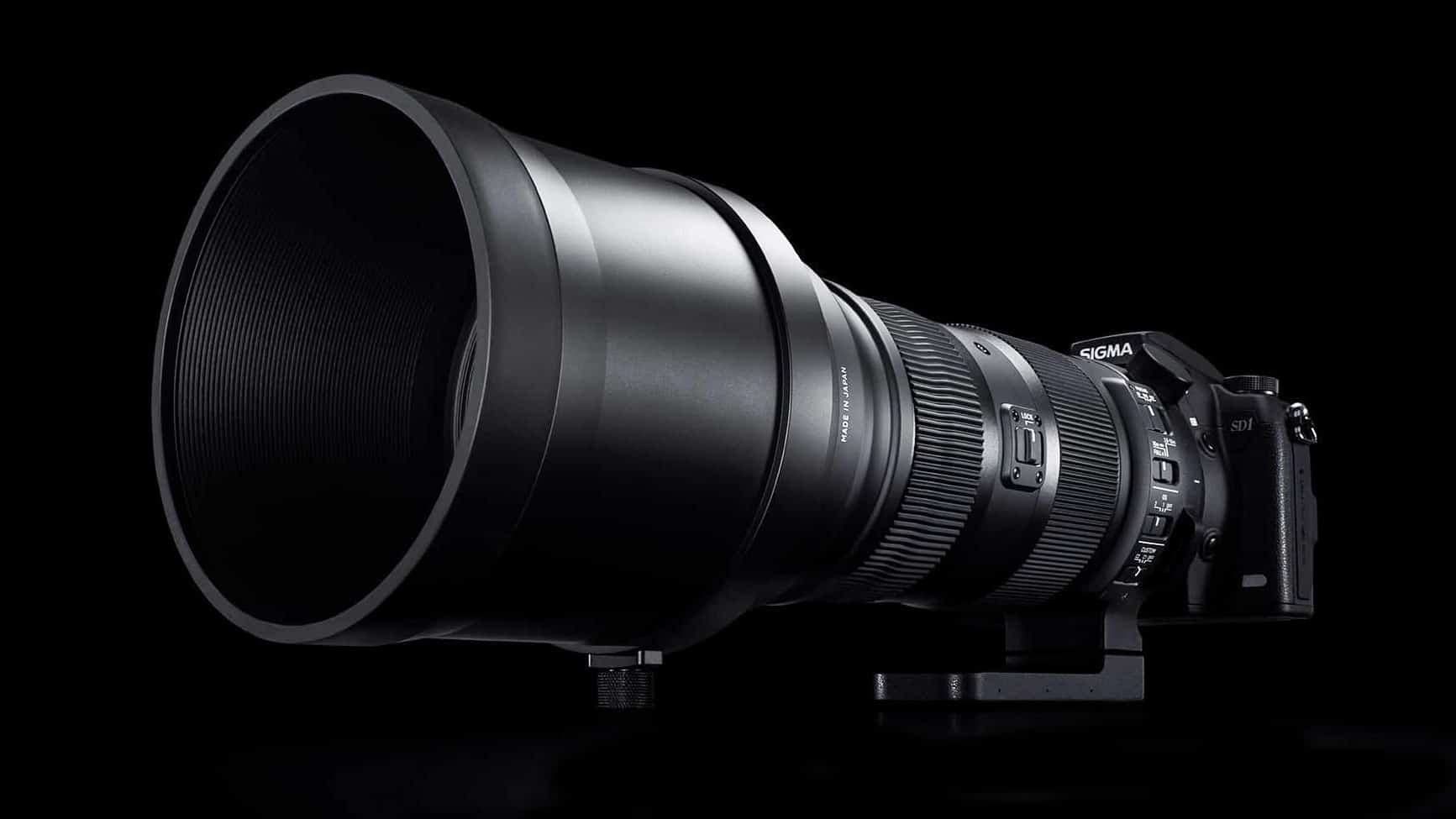 Thông số và hình ảnh của ống kính Sigma 150-600mm Sports cho máy ảnh mirrorless