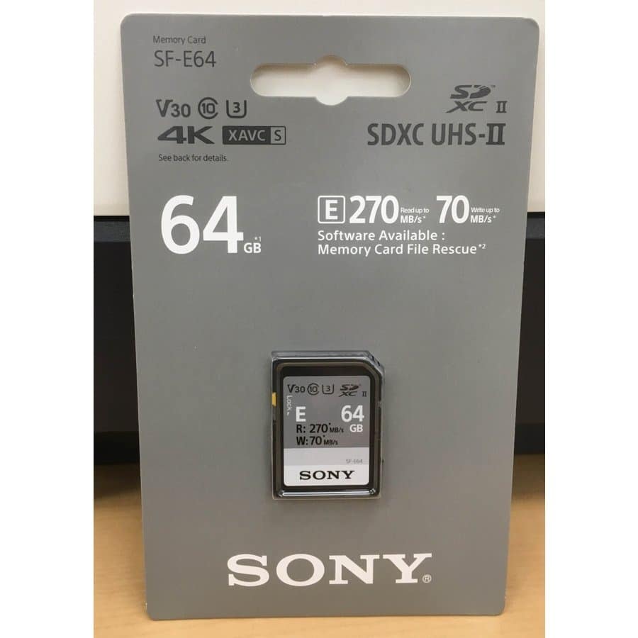 Sony SD 64GB 1
