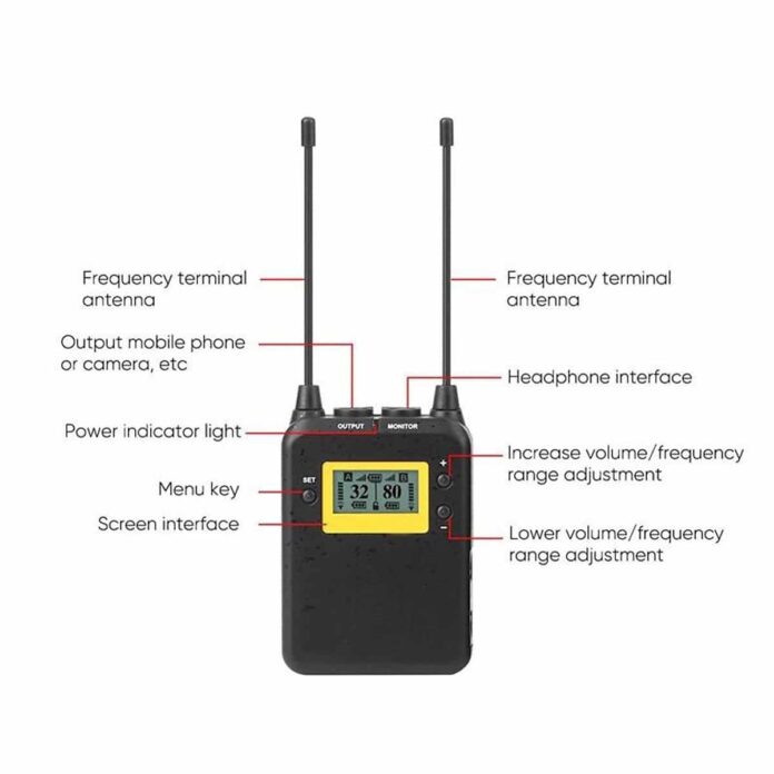 Micro không dây LensGo LWM-328C Double
