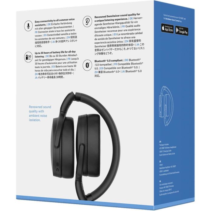 Tai nghe không dây Sennheiser HD350BT (Black)