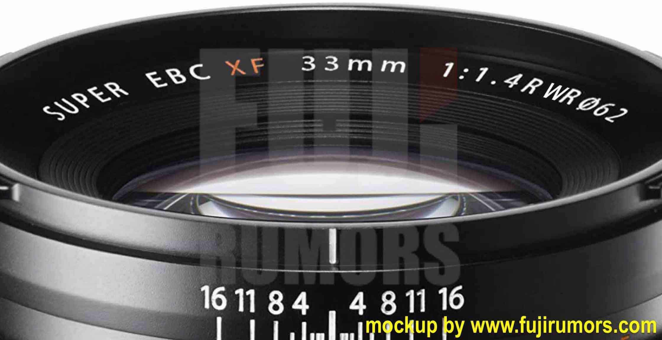 Fujifilm XF 33mm F1.4 và XF 23mm F1.4 MK II sẽ ra mắt vào 2/9
