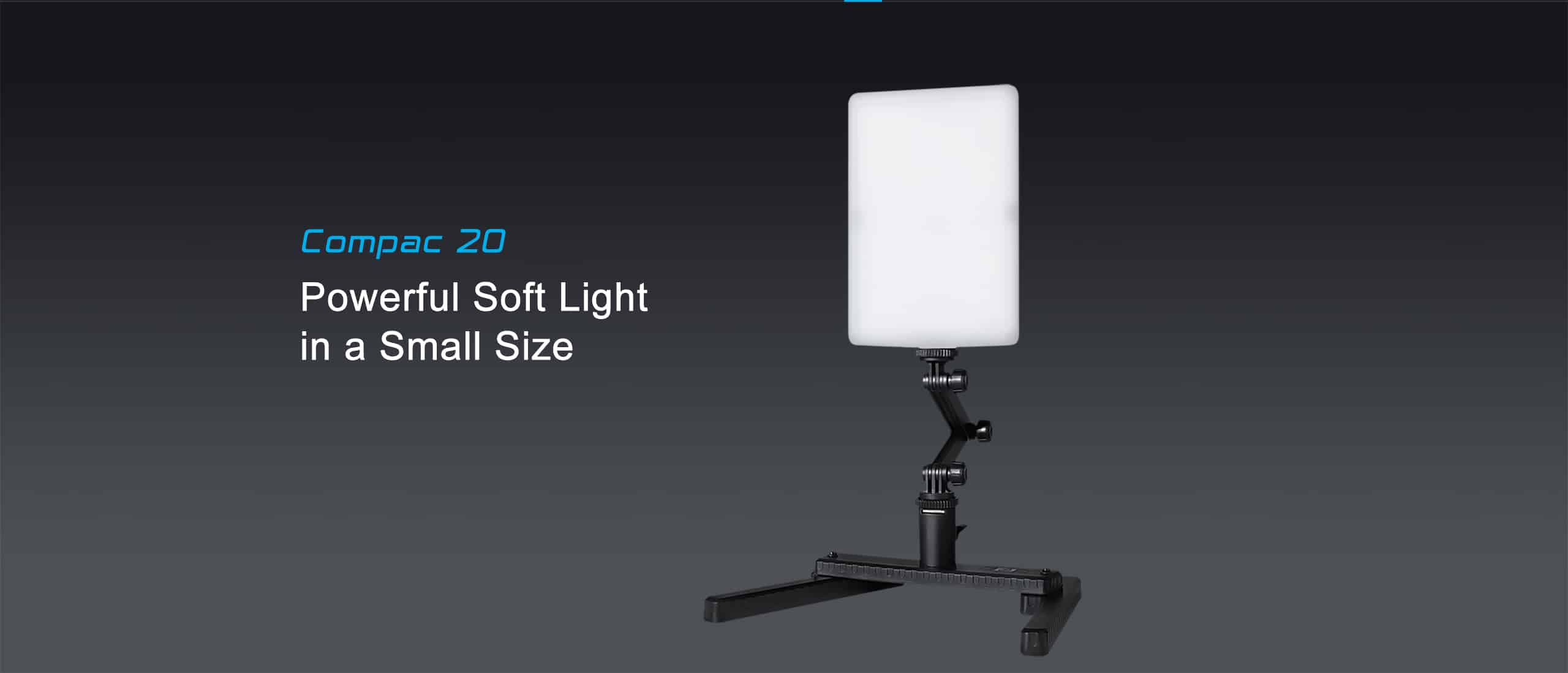 Đèn LED Nanlite Compac 20 (3 bộ)