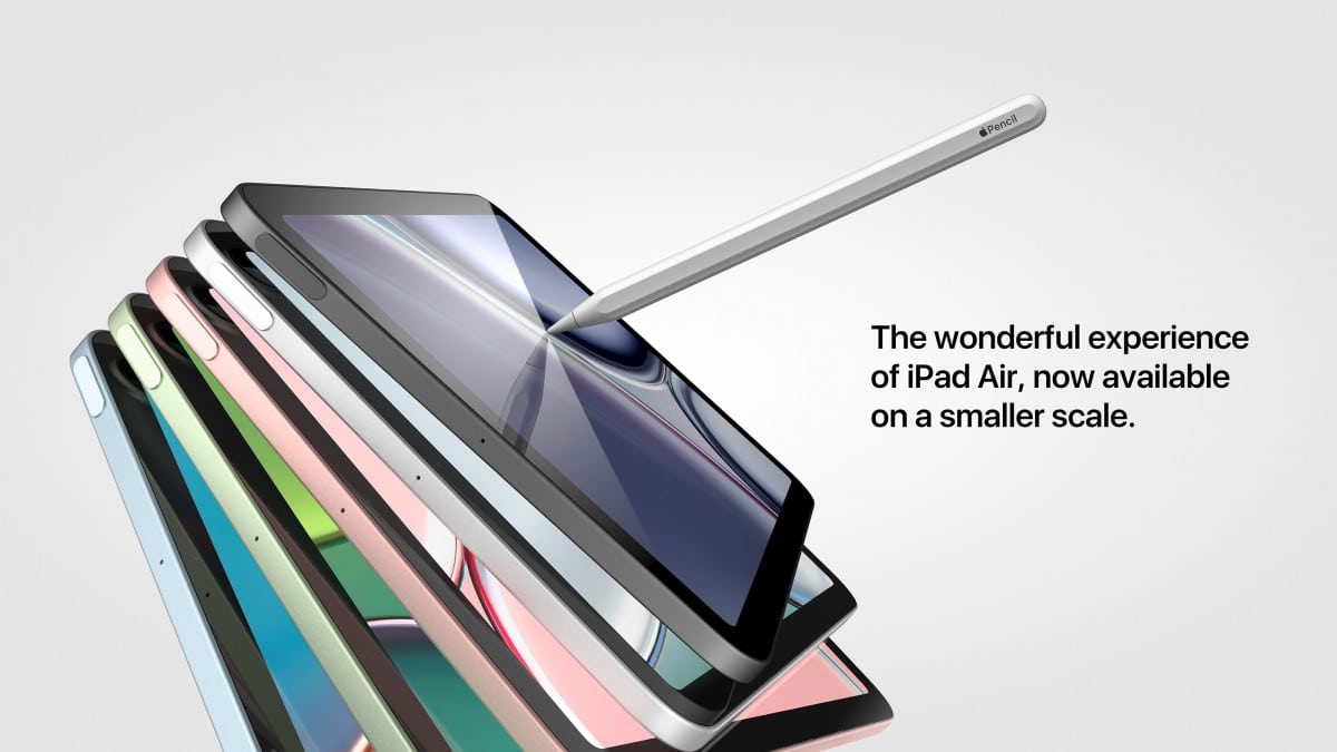 Ảnh render mới của iPad Mini 6 với nhiều tuỳ chọn màu sắc