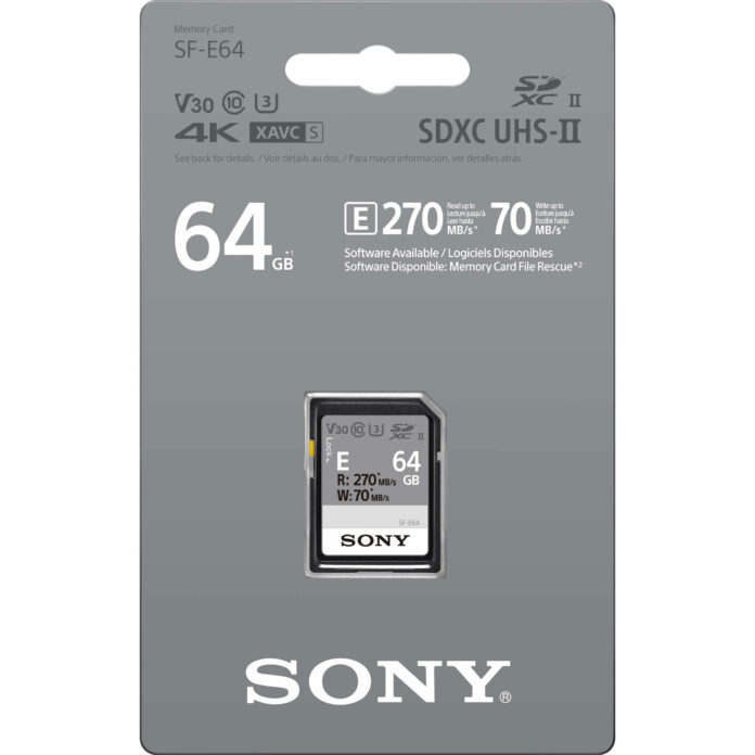 Thẻ nhớ SD Sony 64GB 270MB/s