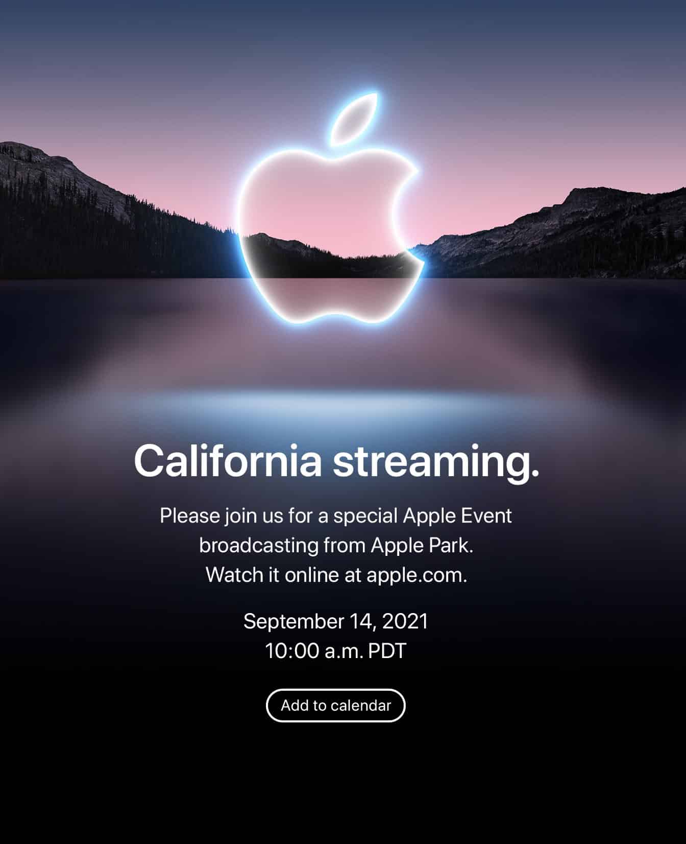 Apple event september
