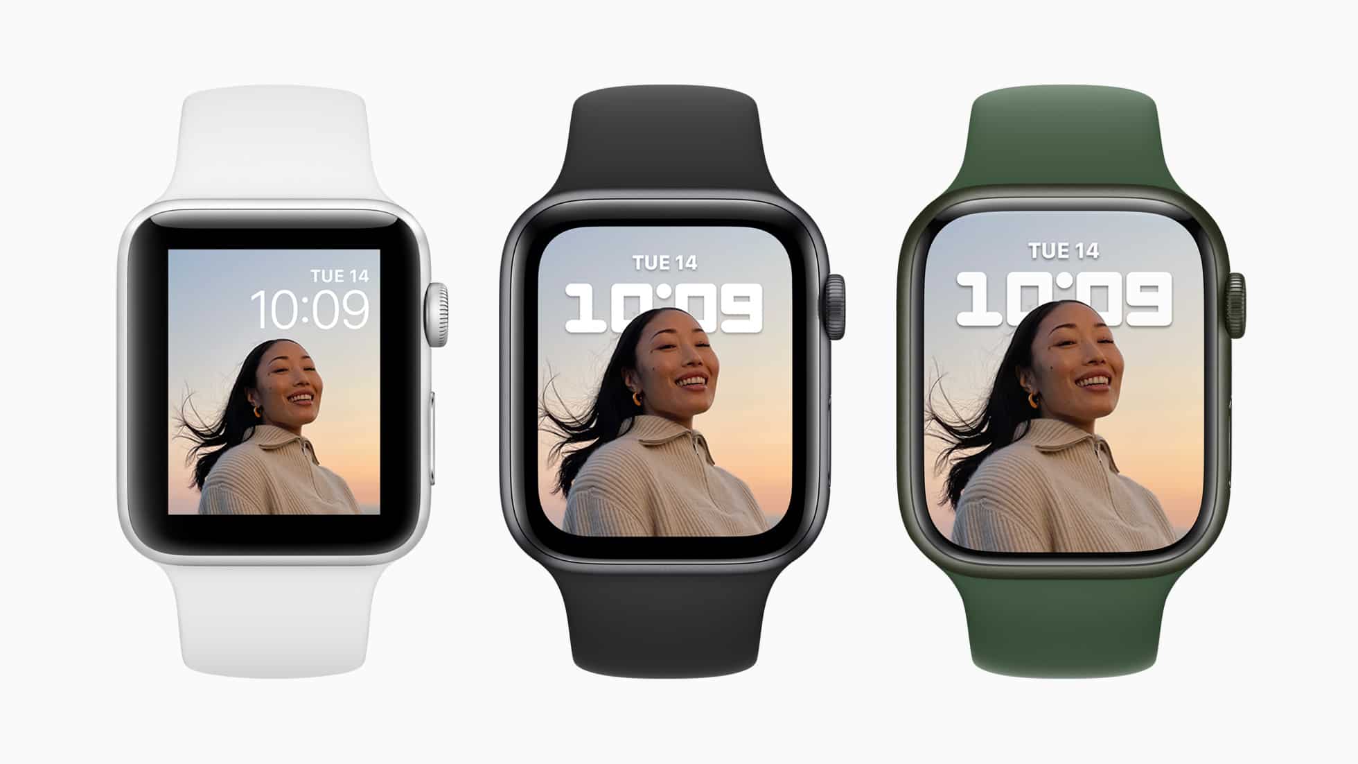 Apple Watch Series 7 ra mắt với màn hình tràn viền lớn hơn, hai kích thước 41mm và 45mm mới, giá 399 USD
