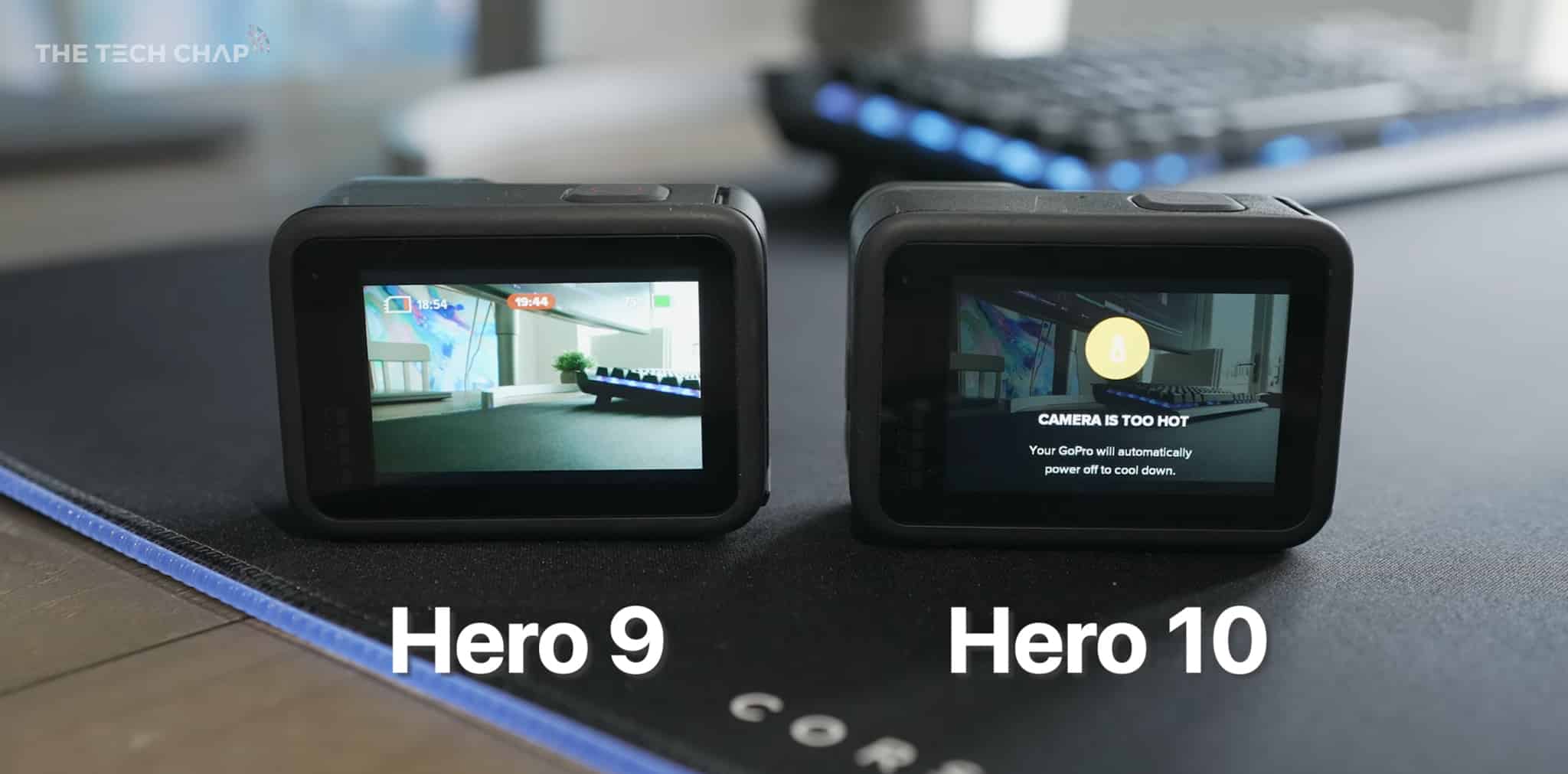 GoPro HERO 10 sẽ quá nhiệt sau hơn 20 phút quay video
