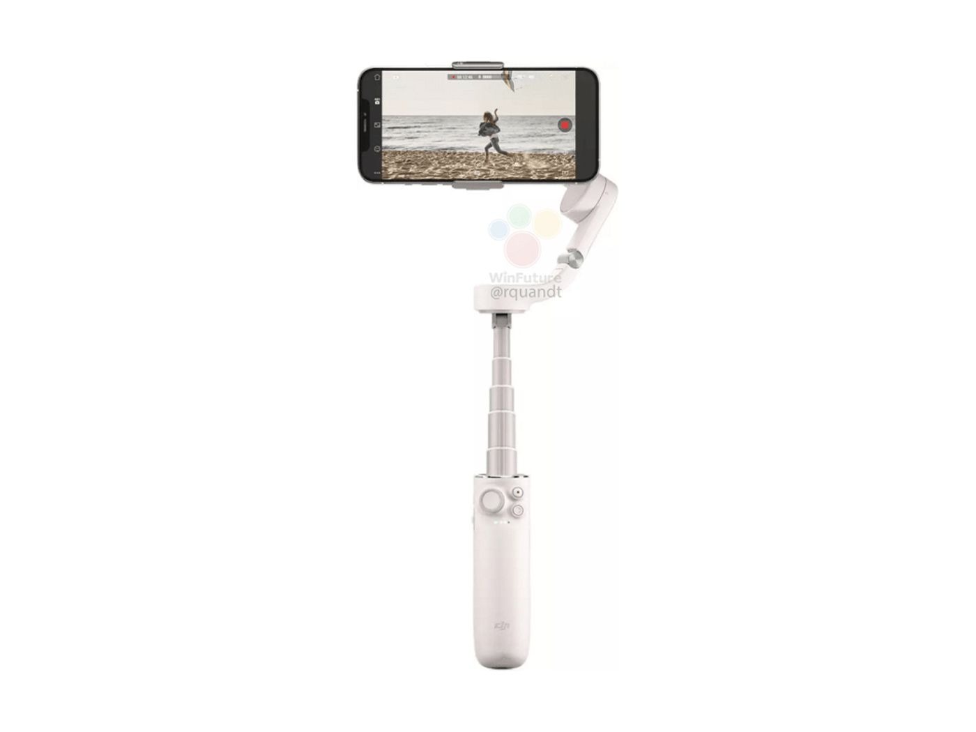 Tay cầm chống rung Osmo Mobile 5 sẽ hỗ trợ kéo dài thân được