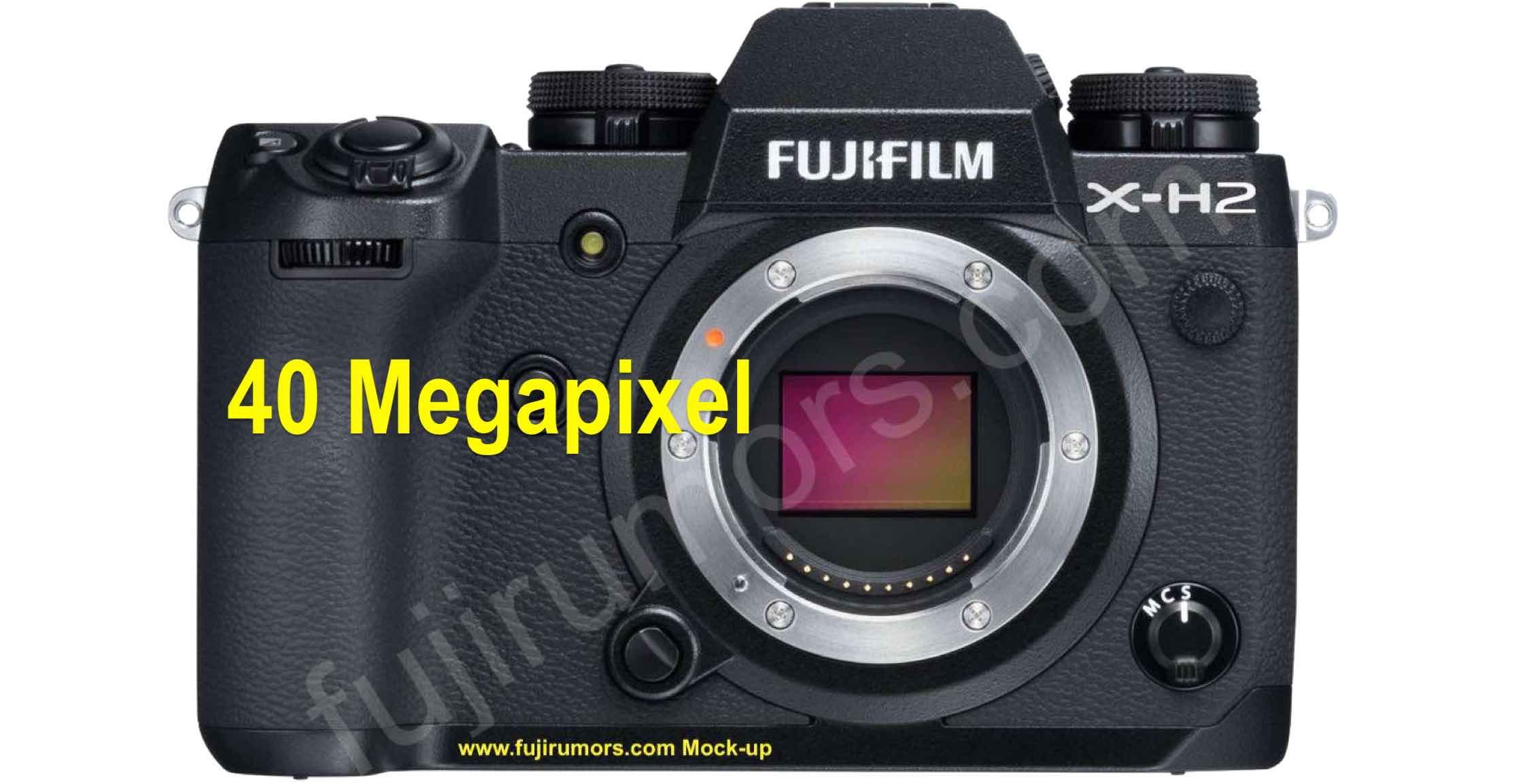 Fujifilm X-H2 sẽ được ra mắt vào 2022 trang bị cảm biến 40MP