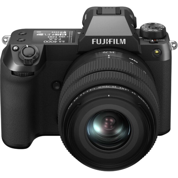 Máy ảnh Fujifilm GFX 50S II với ống kính GF 35-70mm