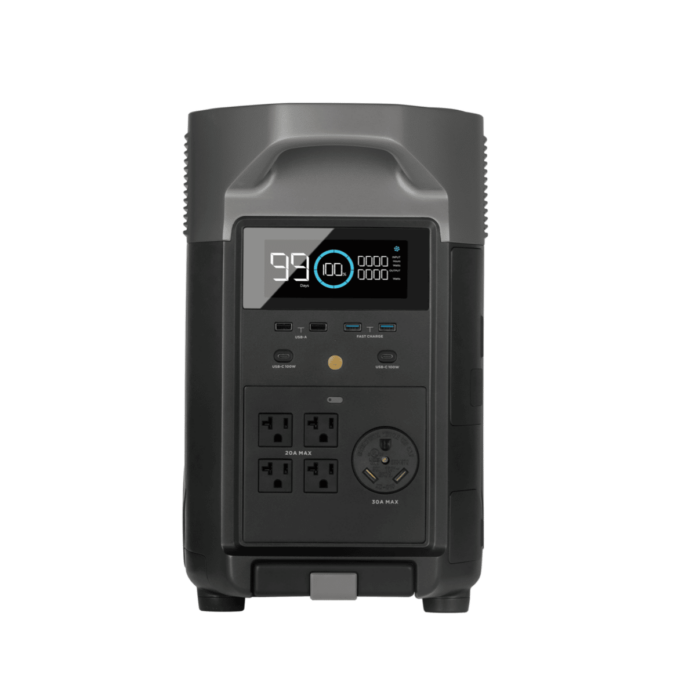 Trạm năng lượng EcoFlow DELTA Pro 3600, Extra Battery 7200Wh, 400W Solar Panel
