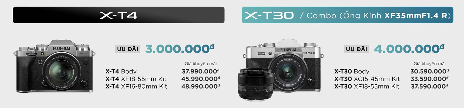 Khuyến mãi tháng 10 và THĂNG HẠNG TRẢI NGHIỆM CÙNG FUJIFILM với loạt sản phẩm giảm giá