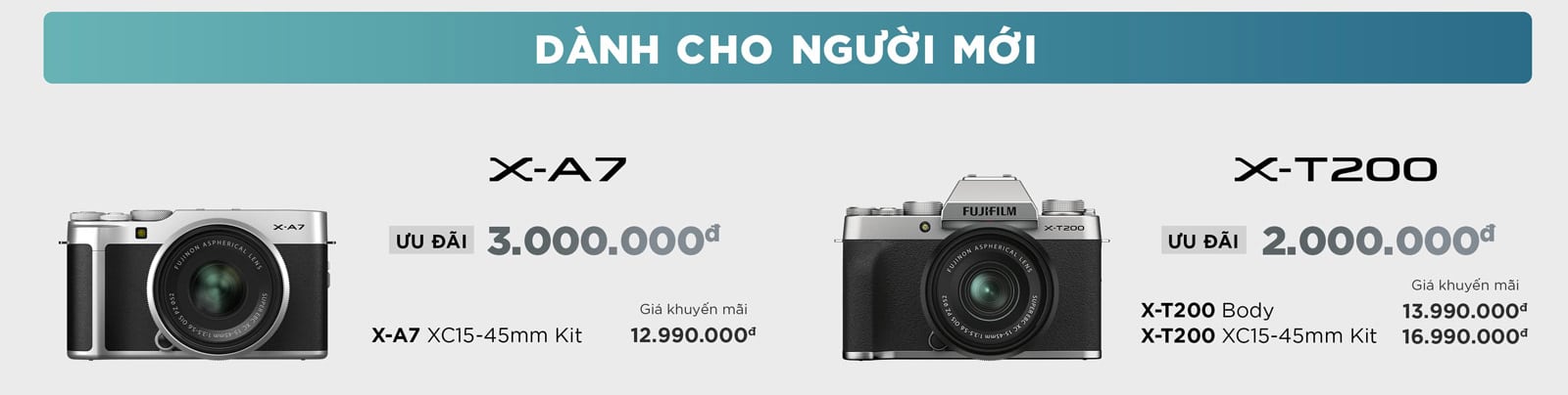 Khuyến mãi tháng 10 và THĂNG HẠNG TRẢI NGHIỆM CÙNG FUJIFILM với loạt sản phẩm giảm giá