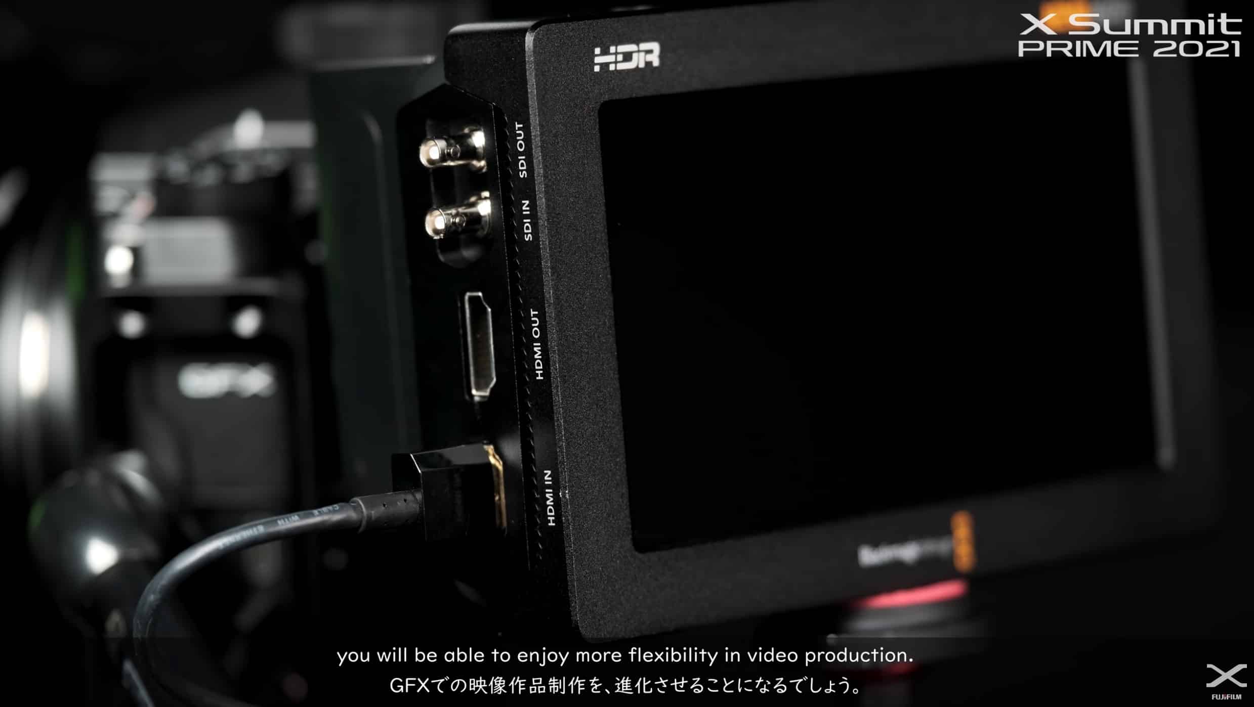 Fujifilm ra mắt bản cập nhật cho GFX 100 và GFX 100S hỗ trợ quay RAW 12-bit Blackmagic
