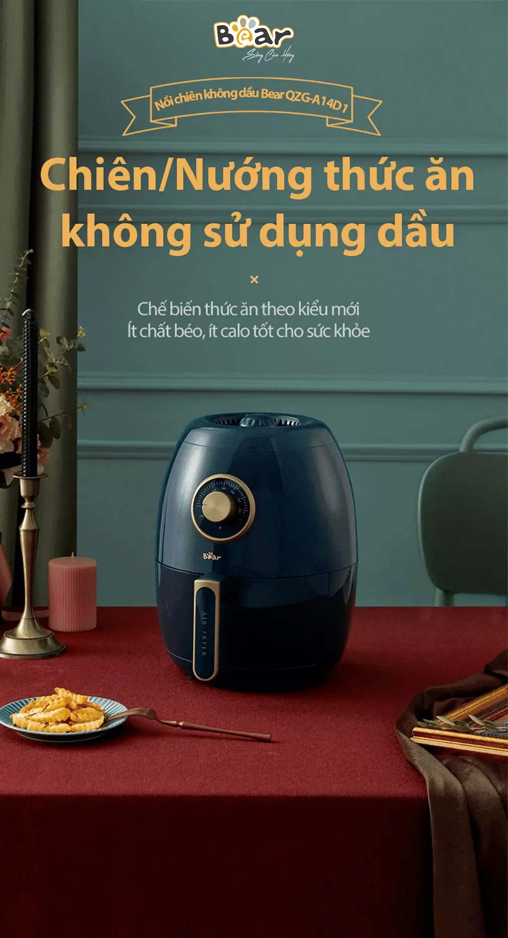 Noi chien khong dau Bear QZG A14D1