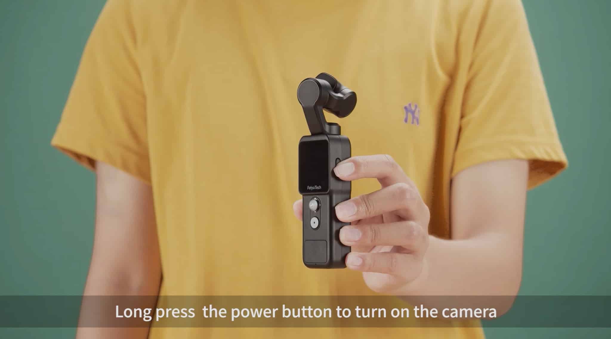 Những thứ cần nhớ và các thao tác cơ bản cơ bản trước khi sử dụng camera hành trình Feiyu Pocket 2