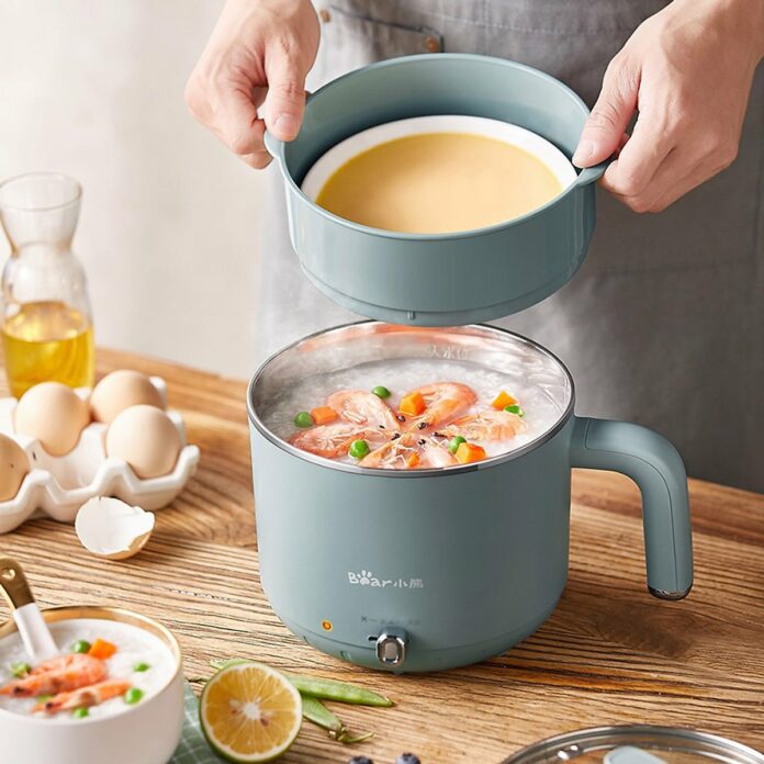Nồi lẩu và hấp đa năng Bear DRG-D12M5