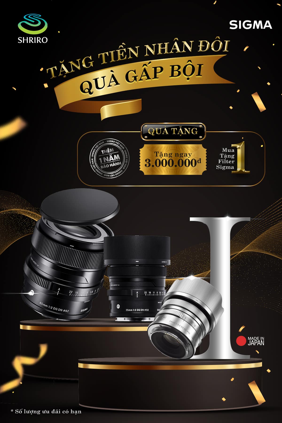 sai gon tro lai sigma sale loi hai hon xua khuyen mai giam gia cuc uu dai ong kinh sigma cung nhieu qua tang hap dan 2