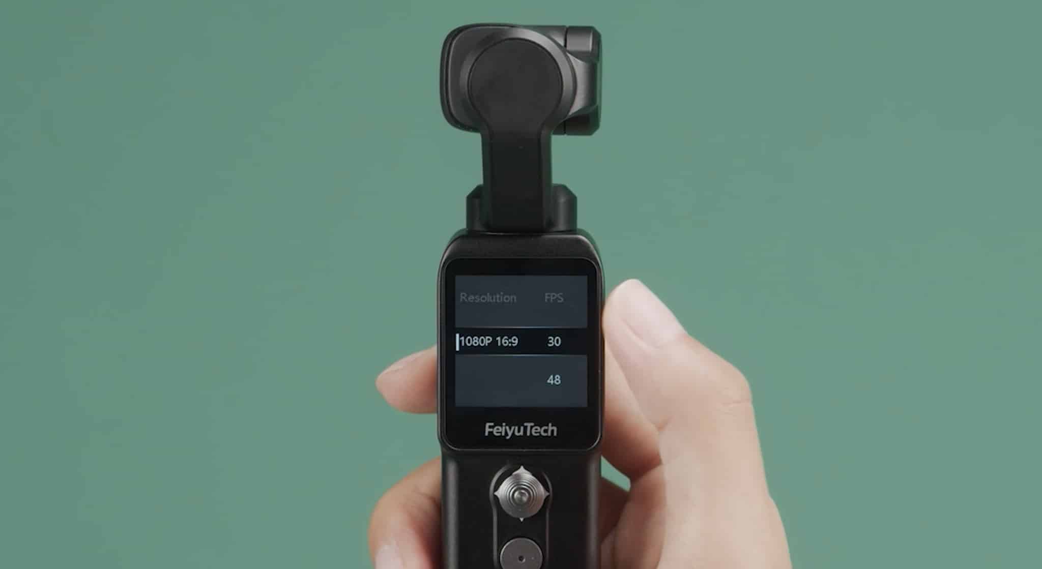 Hướng dẫn cân bằng trục cho Feiyu Pocket 2 và điểm qua các chế độ chụp/quay mà thiết bị có