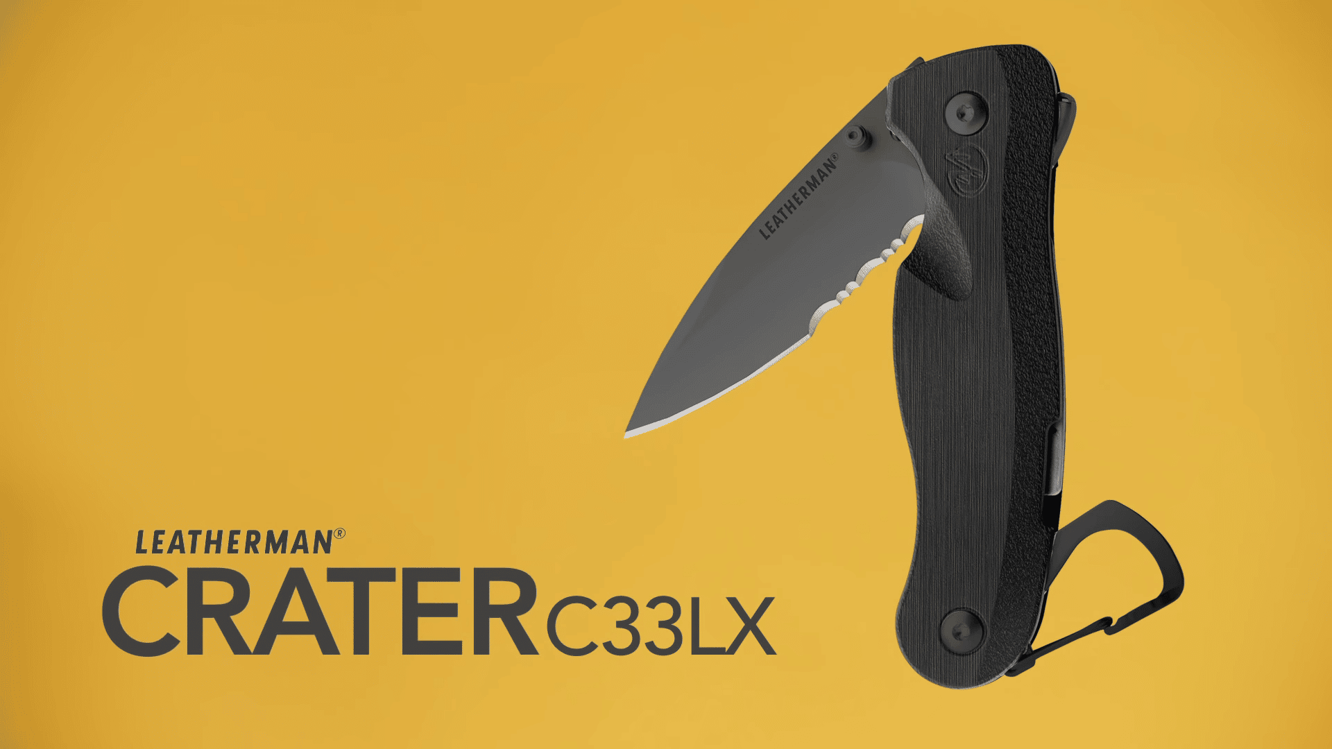 Dao đa năng Leatherman Crater C33LX (Black)