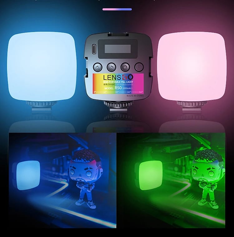 Đèn LED Lensgo R50 RGB