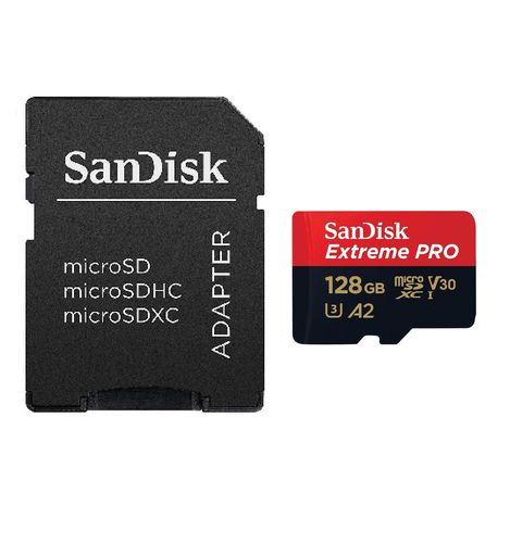 Thẻ nhớ MicroSD SanDisk Extreme Pro V30 A2 128GB 170MB/s