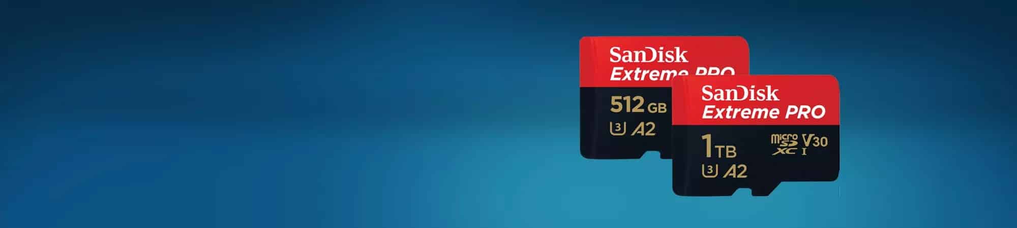 The nho MicroSD SanDisk Extreme Pro V30 A2 128GB 3