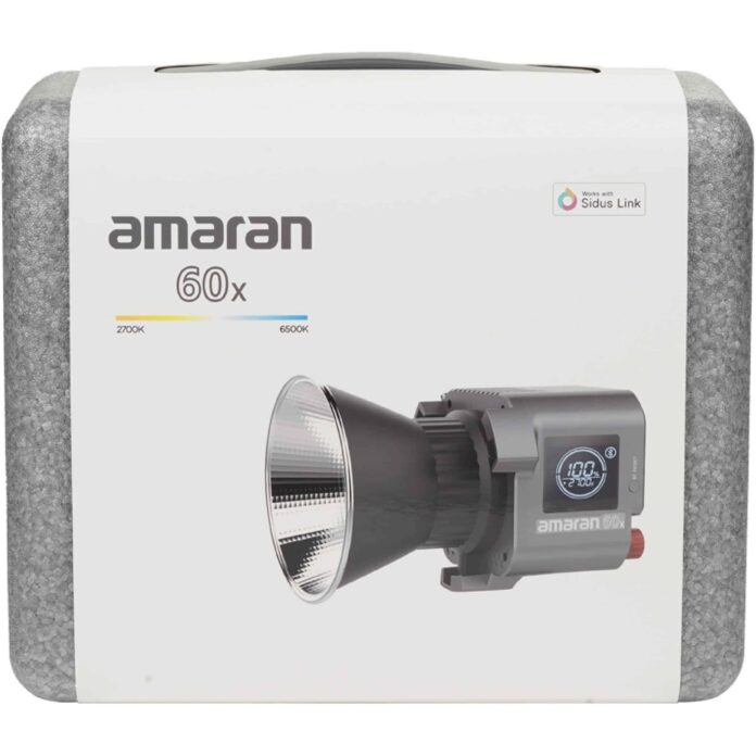Đèn amaran COB 60x Bi-Color Video Light