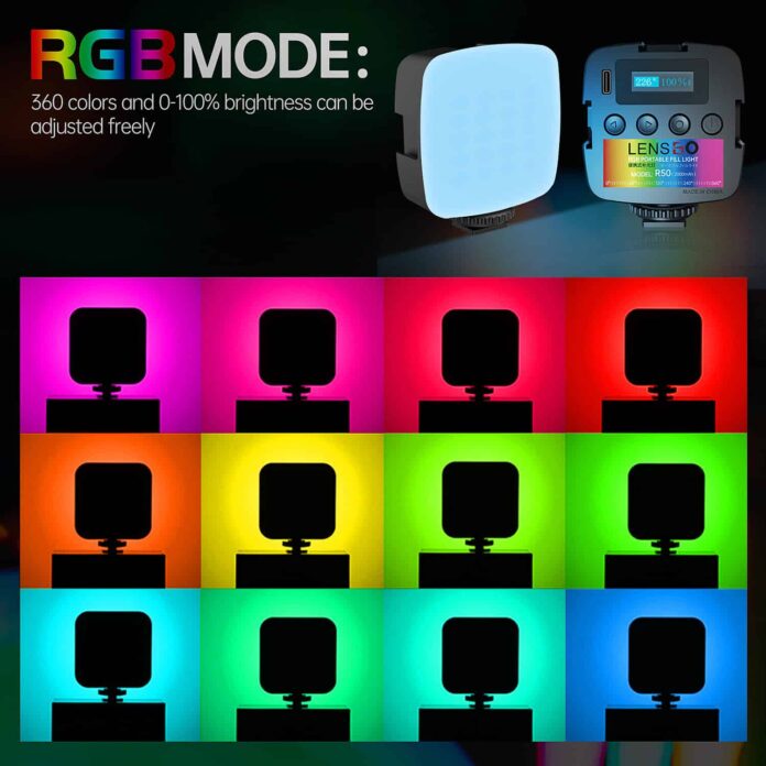 Đèn LED Lensgo R50 RGB