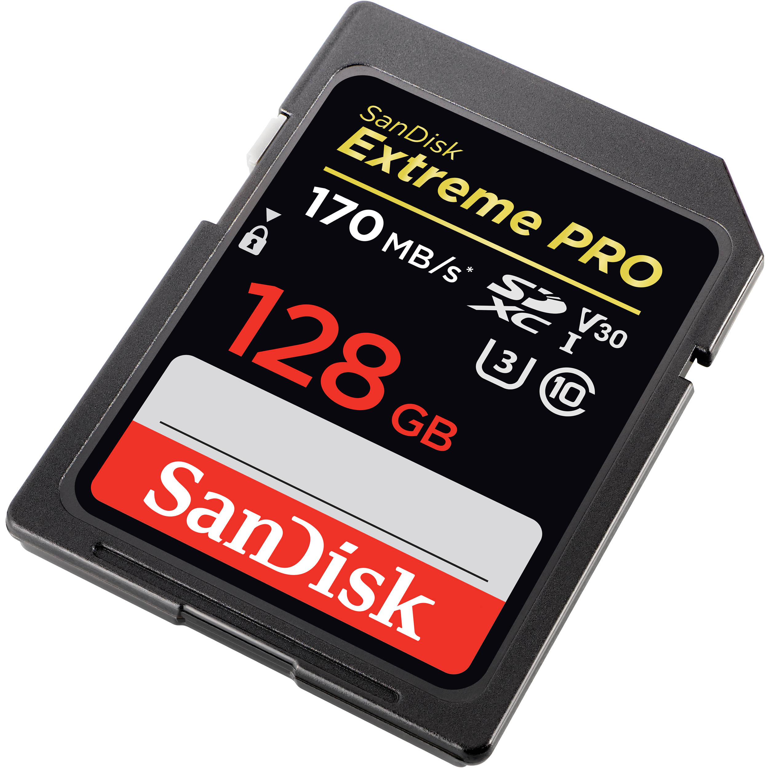 the nho sd sandisk extreme pro uhs i sdxc 128gb 170mb s 2