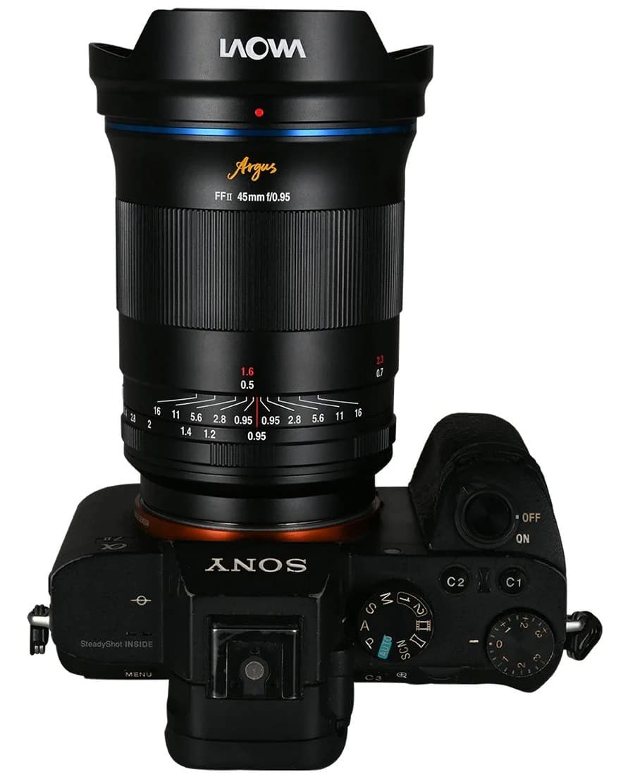 Venus Optics ra mắt Laowa Argus 45mm F0.95 FF, ống kính mới dòng Argus dành cho máy ảnh full frame