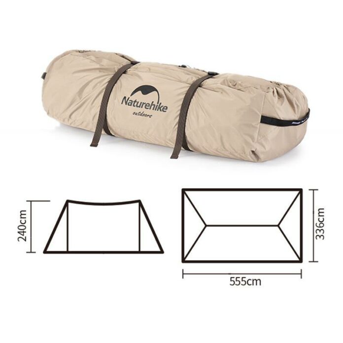 Lều cắm trại Naturehike 10-15 người chống nắng UPF 50+ (NH20TM008)
