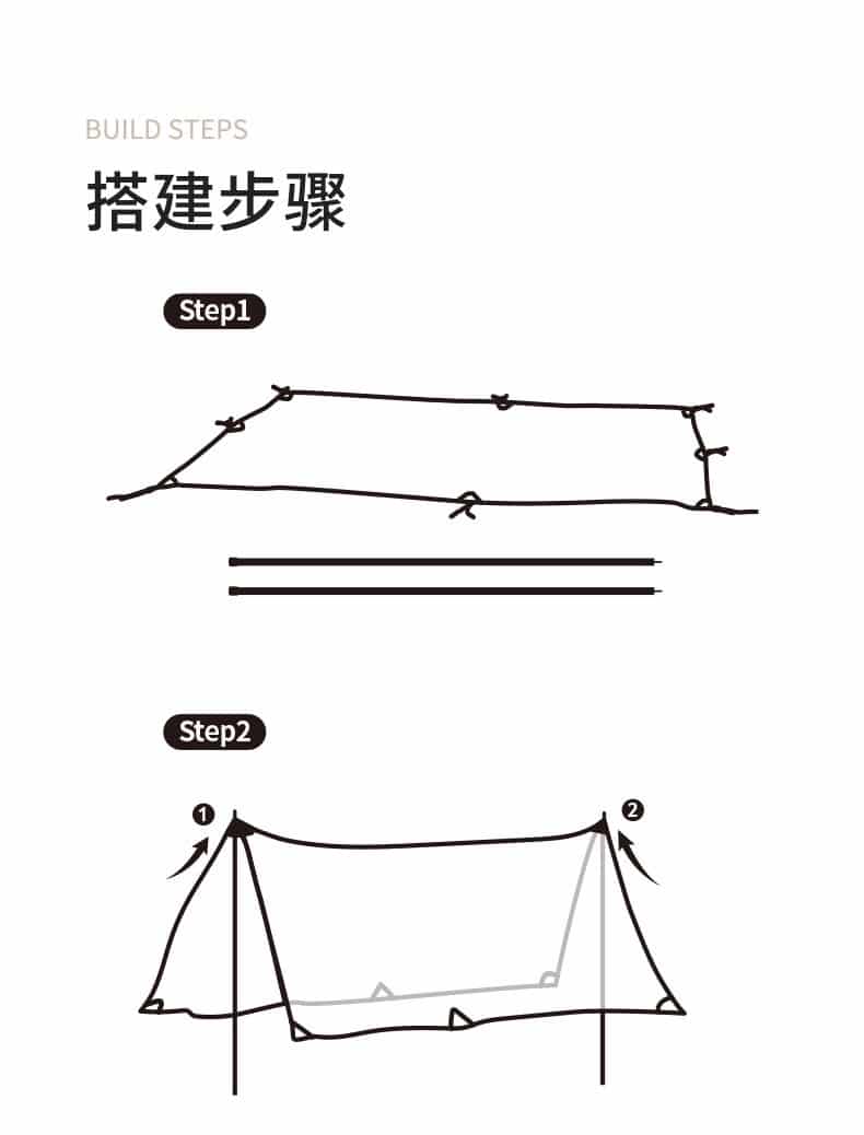 Tăng dã ngoại Naturehike 5-6 người Shelter Sun Shade (NH20TM006)