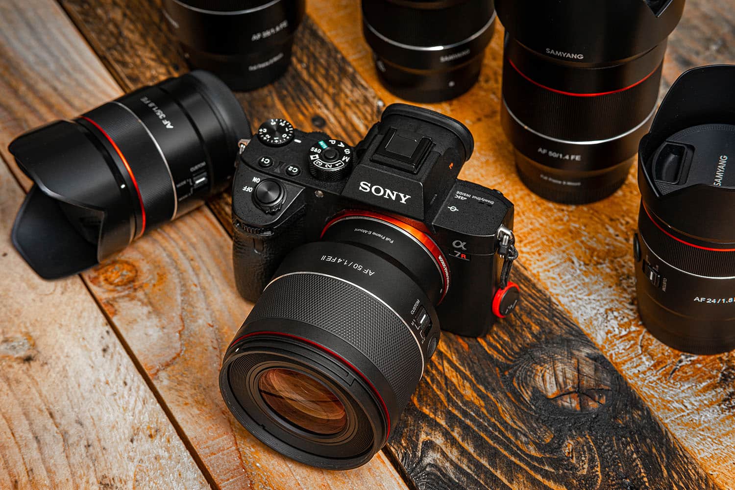 Ống kính Samyang AF 50mm F1.4 EF II cho Sony E