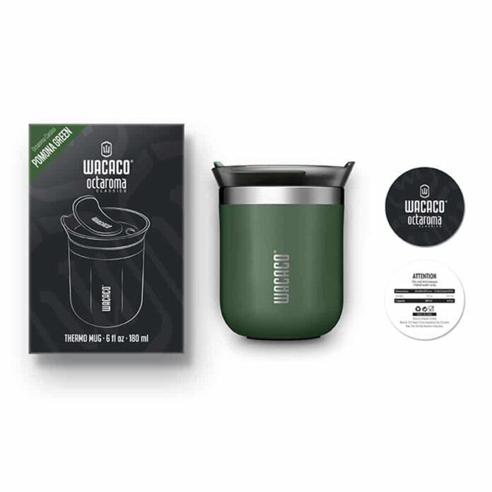 Bình giữ nhiệt Wacaco Octaroma 180ml (Green)