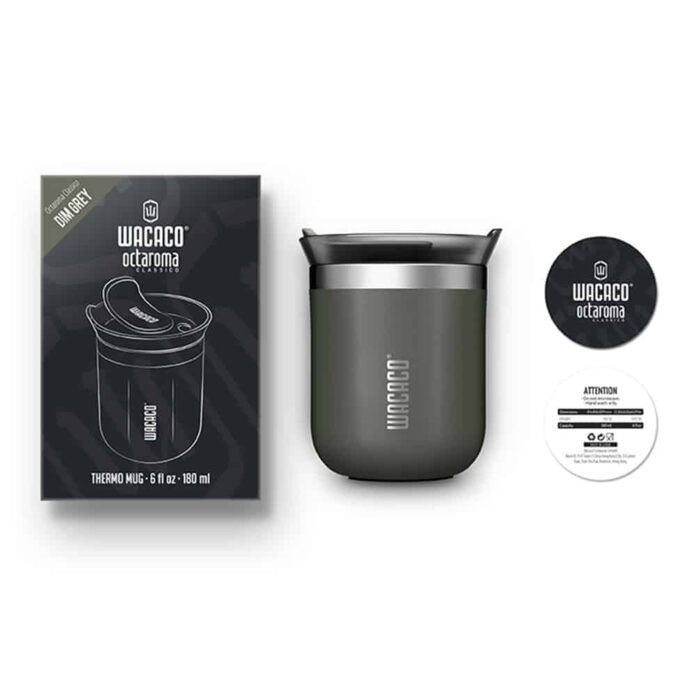Bình giữ nhiệt Wacaco Octaroma 180ml (Grey)
