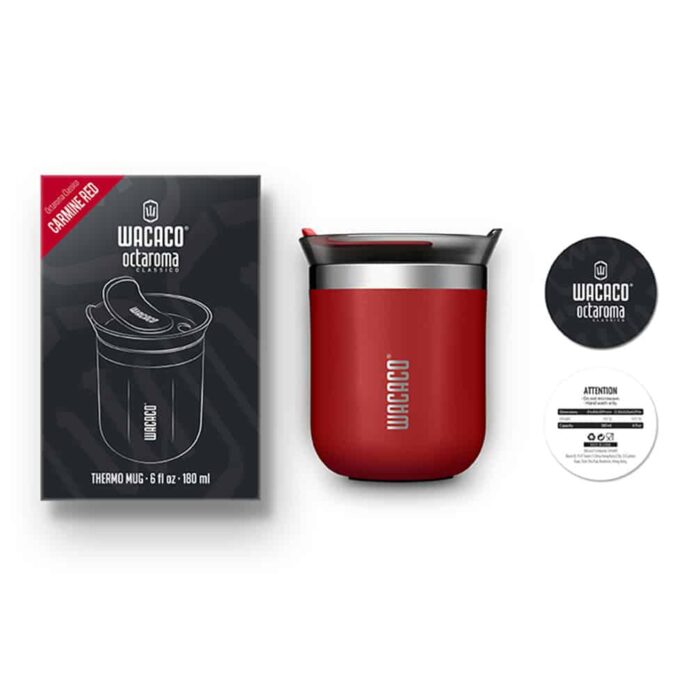 Bình giữ nhiệt Wacaco Octaroma 180ml (Red)