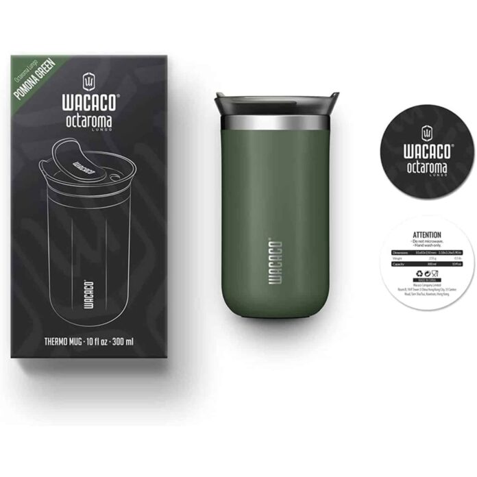 Bình giữ nhiệt Wacaco Octaroma 300ml (Green)