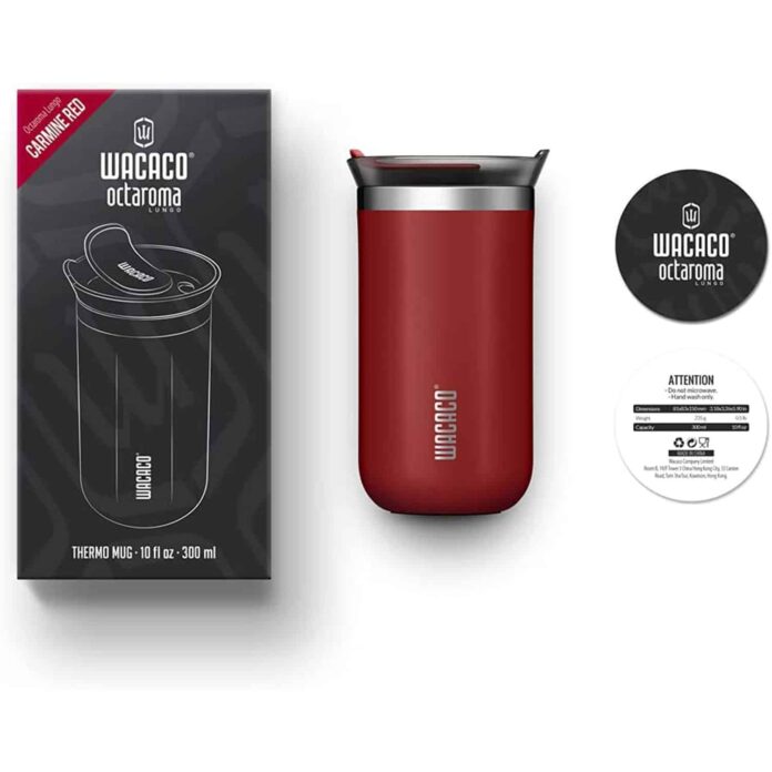 Bình giữ nhiệt Wacaco Octaroma 300ml (Red)