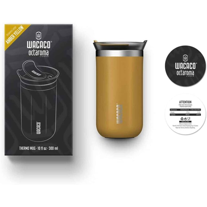 Bình giữ nhiệt Wacaco Octaroma 300ml (Yellow)