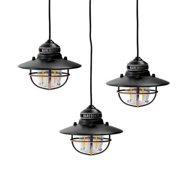 Bộ ba đèn dây Barebone Edison Pendant String Lights