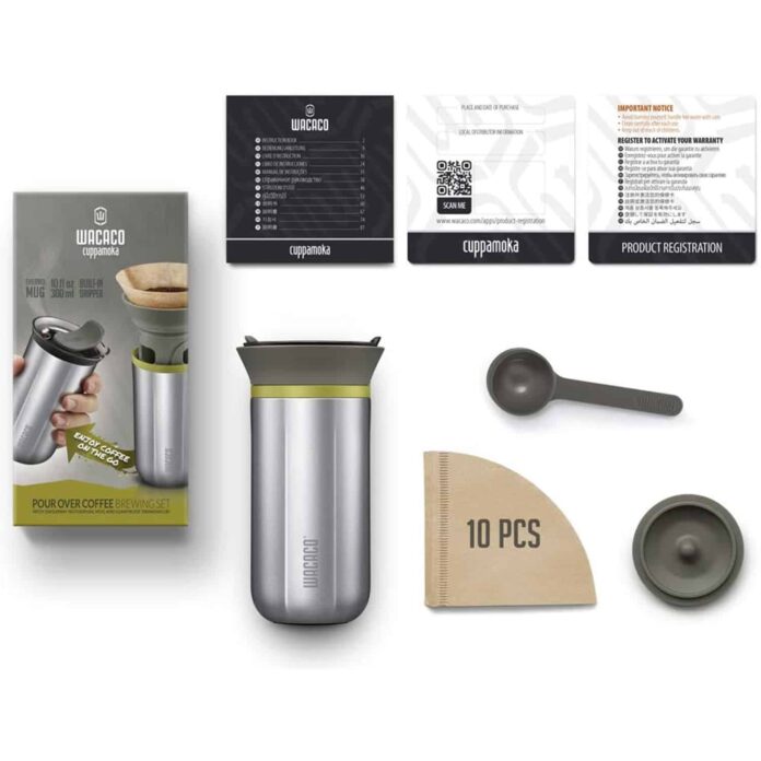 Bộ pha cà phê Pour Over Wacaco Cuppamoka