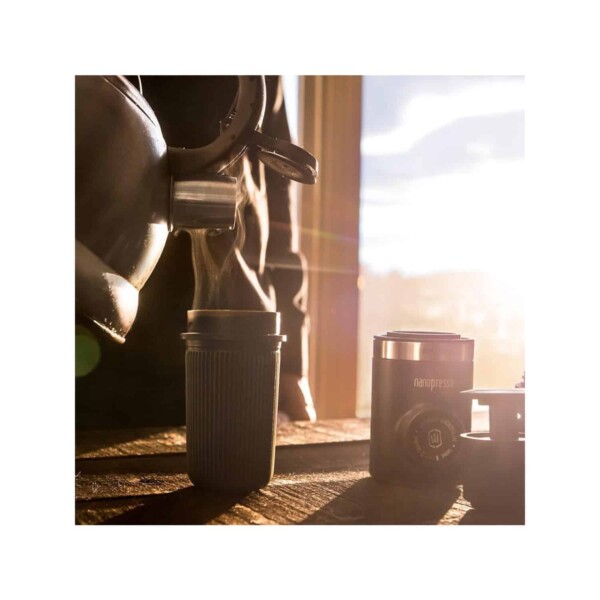Bộ dụng cụ pha cà phê Wacaco Nanopresso Barista kit (Black)