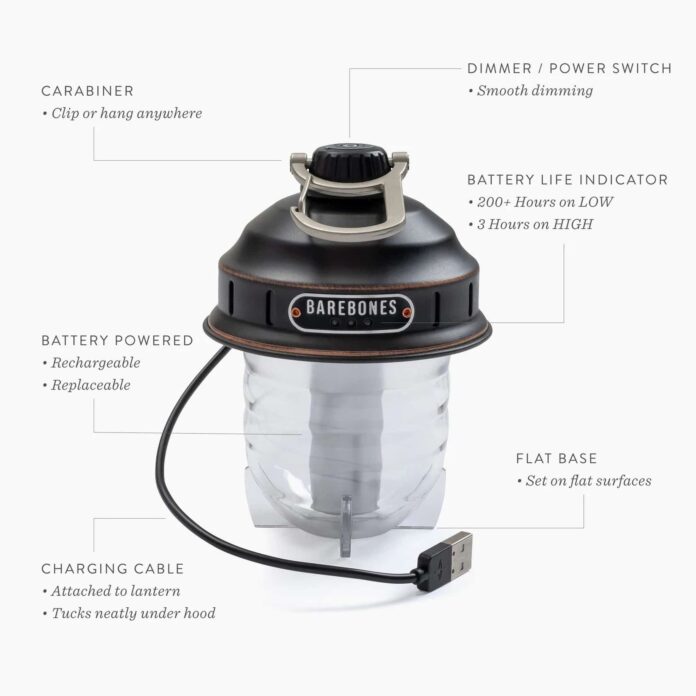 Đèn dã ngoại Barebone Beacon Hanging Lantern Light