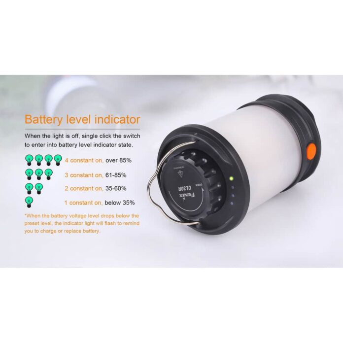 Đèn dã ngoại treo lều Fenix CL30R