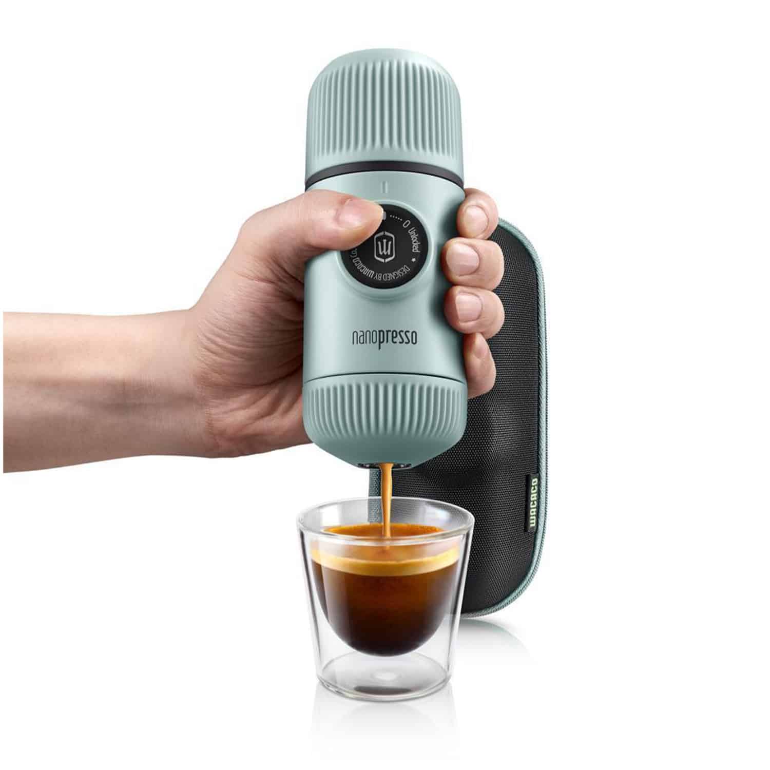 Dụng cụ pha espresso bằng tay Wacaco Nanopresso Elements (White)