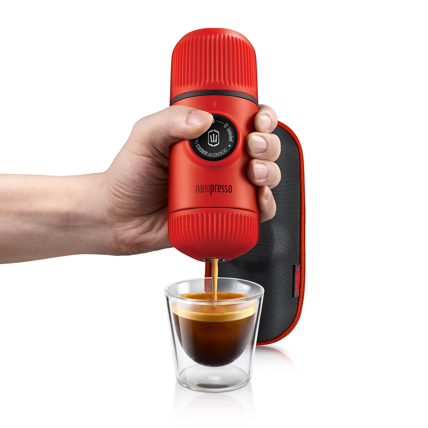 Dụng cụ pha espresso bằng tay Wacaco Nanopresso Elements (Black)