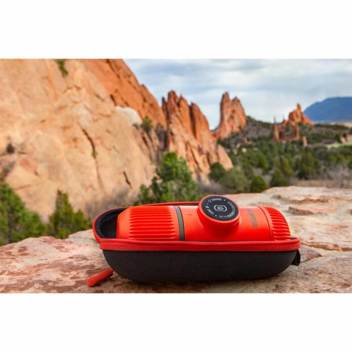 Dụng cụ ép espresso bằng tay Wacaco Nanopresso Elements (Red)