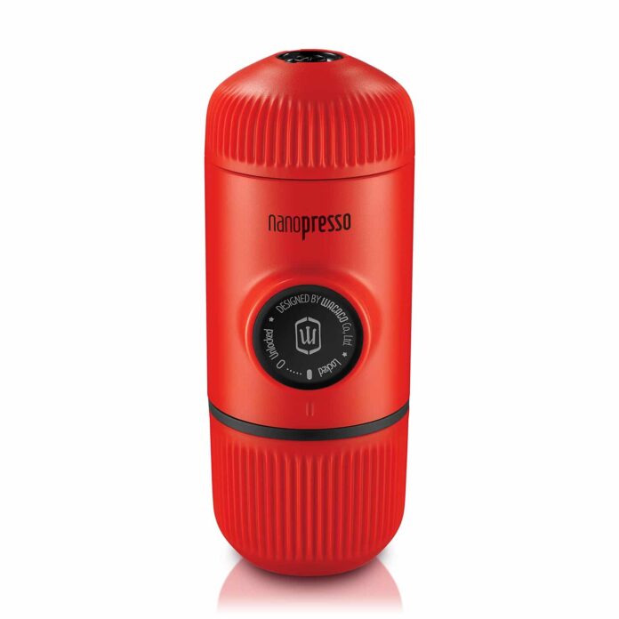 Dụng cụ ép espresso bằng tay Wacaco Nanopresso Elements (Red)